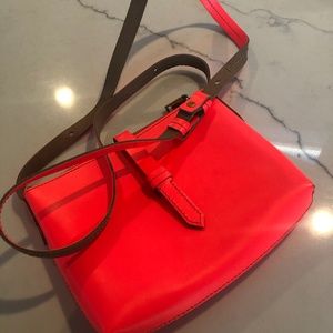 J Crew Highligther Leather Crossbody